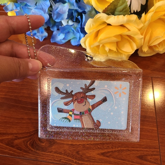 Keychain Wallet-Cherry Blossom "My Wallet" - Picture 5 of 8